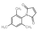 1H-Pyrrole-2,5-dione,1-(2,4,6-trimethylphenyl)-结构式