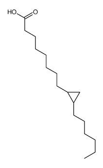 9,10-methylenehexadecanoic acid Structure