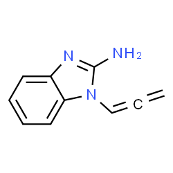 1H-Benzimidazol-2-amine,1-(1,2-propadienyl)-(9CI) Structure