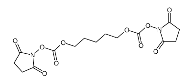 1,5-bis(succinimidooxycarbonyloxy)pentane Structure