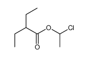 1-chloroethyl 2-ethylbutanoate Structure