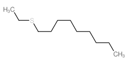 Nonane, 1- (ethylthio)- Structure