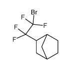 3-(2-bromo-1,1,2,2-tetrafluoroethyl)bicyclo[2.2.1]heptane结构式