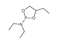 N,N,4-triethyl-1,3,2-dioxaphospholan-2-amine Structure