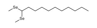 1,1-bis(methylseleno)undecane Structure