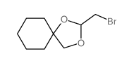 2-(bromomethyl)-1,3-dioxaspiro[4.5]decane结构式