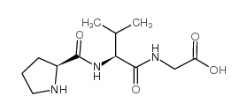 H-Pro-Val-Gly-OH结构式