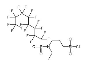 N-ethylheptadecafluoro-N-[3-(trichlorosilyl)propyl]octanesulphonamide picture