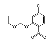 4-chloro-2-(ethoxymethoxy)-1-nitrobenzene Structure