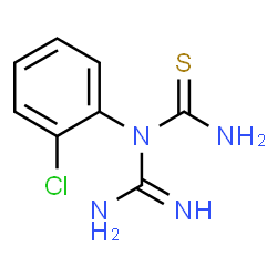 Thiourea,N-(aminoiminomethyl)-N-(2-chlorophenyl)-结构式