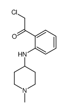 Ethanone,2-chloro-1-[2-[(1-methyl-4-piperidinyl)amino]phenyl]- picture