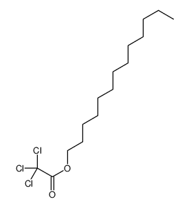 tridecyl 2,2,2-trichloroacetate结构式