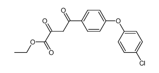 Ethyl 4-(4-(4-chlorophenoxy)phenyl)-2,4-dioxobutanoate picture