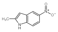 1H-Indole,2-methyl-5-nitro- structure