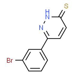 6-(3-溴苯基)哒嗪-3(2H)-硫酮结构式