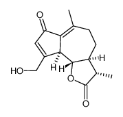 杰氏苦苣菜内酯结构式