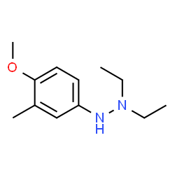 Hydrazine, 1,1-diethyl-2-(4-methoxy-m-tolyl)- (8CI)结构式