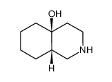 (4AS,8AS)-OCTAHYDROISOQUINOLIN-4A(2H)-OL Structure