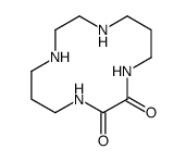 1,4,8,11-tetrazacyclotetradecane-2,3-dione Structure