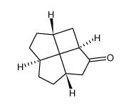 tetracyclo[5.4.01,12.07,12]dodecane-2-one结构式