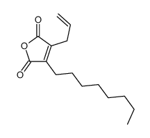 3-octyl-4-prop-2-enylfuran-2,5-dione Structure