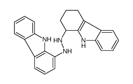 1-(9H-carbazol-1-yl)-2-(2,3,4,9-tetrahydro-1H-carbazol-1-yl)hydrazine Structure