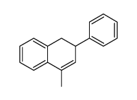 1-Methyl-3-phenyl-3,4-dihydro-naphthalin结构式