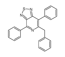 6-benzyl-4,7-diphenyl-[1,2,5]thiadiazolo[3,4-c]pyridine Structure