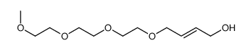 4-[2-[2-(2-methoxyethoxy)ethoxy]ethoxy]but-2-en-1-ol Structure