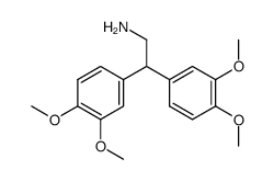 2,2-bis(3,4-dimethoxyphenyl)ethanamine结构式