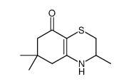 3,6,6-trimethyl-3,4,5,7-tetrahydro-2H-1,4-benzothiazin-8-one Structure