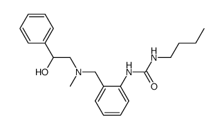 1-Butyl-3-(2-{[(2-hydroxy-2-phenyl-ethyl)-methyl-amino]-methyl}-phenyl)-urea Structure