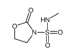 N-methyl-2-oxo-1,3-oxazolidine-3-sulfonamide Structure