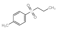 Benzene,1-methyl-4-(propylsulfonyl)- Structure