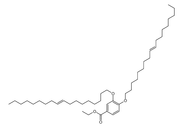 ethyl 3,4-bis(octadec-9-enoxy)benzoate Structure