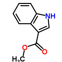 Methyl 3-indolecarboxylate Structure