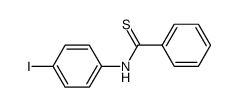 N-(4-iodophenyl)thiobenzamide Structure