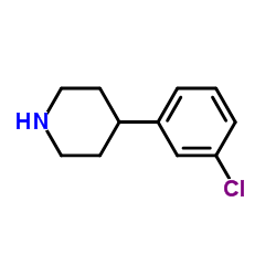 4-(3-Chlorophenyl)piperidine Structure