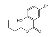 Butyl 5-bromo-2-hydroxybenzoate Structure