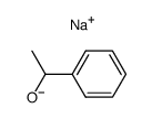 PhCH(Me)O(1-)Na(1+) Structure