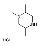 (2R,5S)-1,2,5-三甲基哌嗪盐酸盐结构式