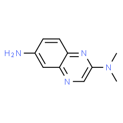 2,6-Quinoxalinediamine,N2,N2-dimethyl-(9CI)结构式