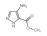 Methyl 4-amino-1H-pyrazole-3-carboxylate Structure