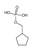 Cyclopentanemethanol, dihydrogen phosphate (9CI) Structure