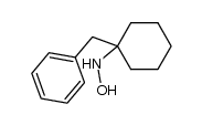 N-(1-benzylcyclohexyl)hydroxylamine结构式