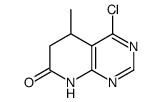 4-Chloro-5-methyl-5,6-dihydropyrido[2,3-d]pyrimidin-7(8H)-one structure