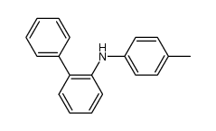 N-(4-methylphenyl)biphenyl-2-amine结构式