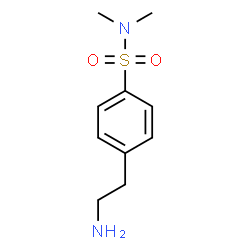 4-(2-Amino-ethyl)-N,N-dimethyl-benzenesulfonamide结构式