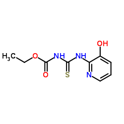 Ethyl [(3-hydroxy-2-pyridinyl)carbamothioyl]carbamate Structure