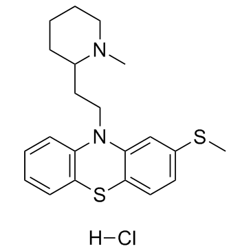 盐酸硫利达嗪结构式